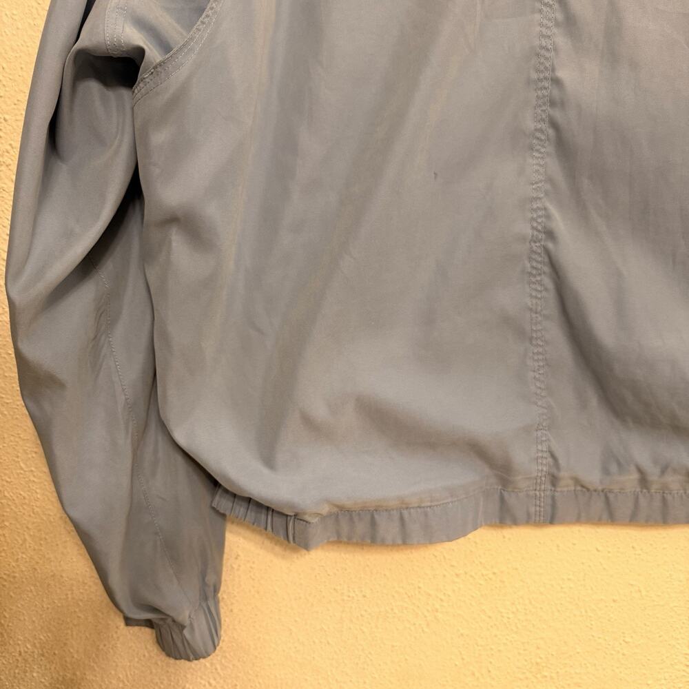 Vintage Folio New York Saks Fifth Avenue Blue Zip Up Jacket Mens L Harrington - Picture 14 of 16